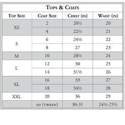 R.J. Classics Equestrian Apparel Show Jackets RJ Classics Shore Girl's Show Coat