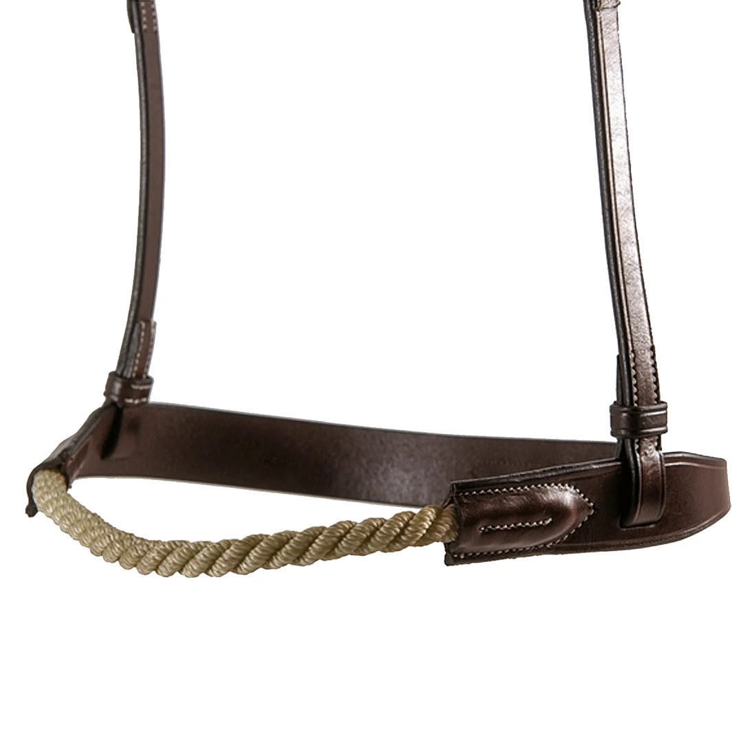 English Bridles Nunn Finer Rope Noseband 3 English Bridles Nunn Finer Rope Noseband