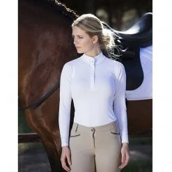 Horseware Sara Competition Long Sleeve Show Shirt Show Shirts