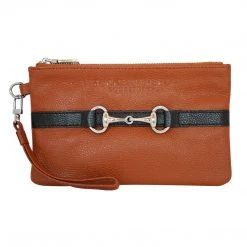 Tucker Tweed Equestrian Wellington Wristlet