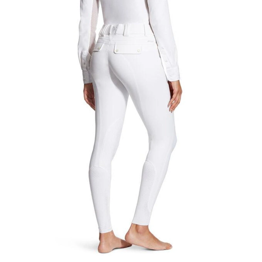 Ariat Women's Tri Factor Grip Knee Patch Breech Breeches 6 Ariat Women's Tri Factor Grip Knee Patch Breech Breeches