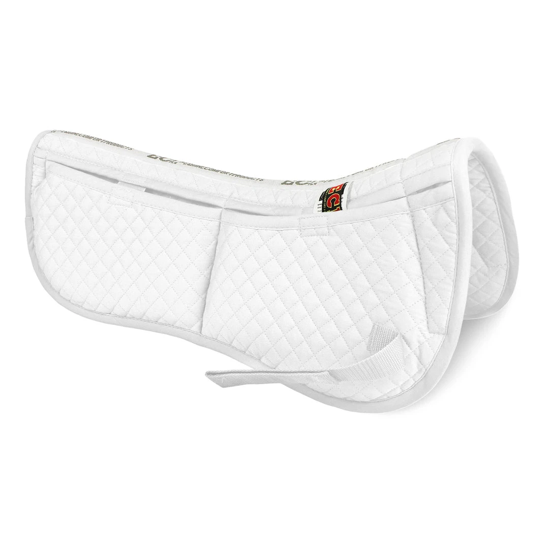 Equine Comfort Products ECP Quilted Correction Half Pad Saddle Pads & Fittings 4 Equine Comfort Products ECP Quilted Correction Half Pad Saddle Pads & Fittings
